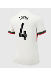 Chelsea Tosin Adarabioyo #4 Fotballdrakt Borte Klær Dame 2025-26 Korte ermer